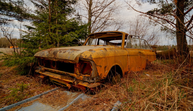 От Жигулей до Мерседеса: какие брошенные машины можно встретить в лесах  Финляндии