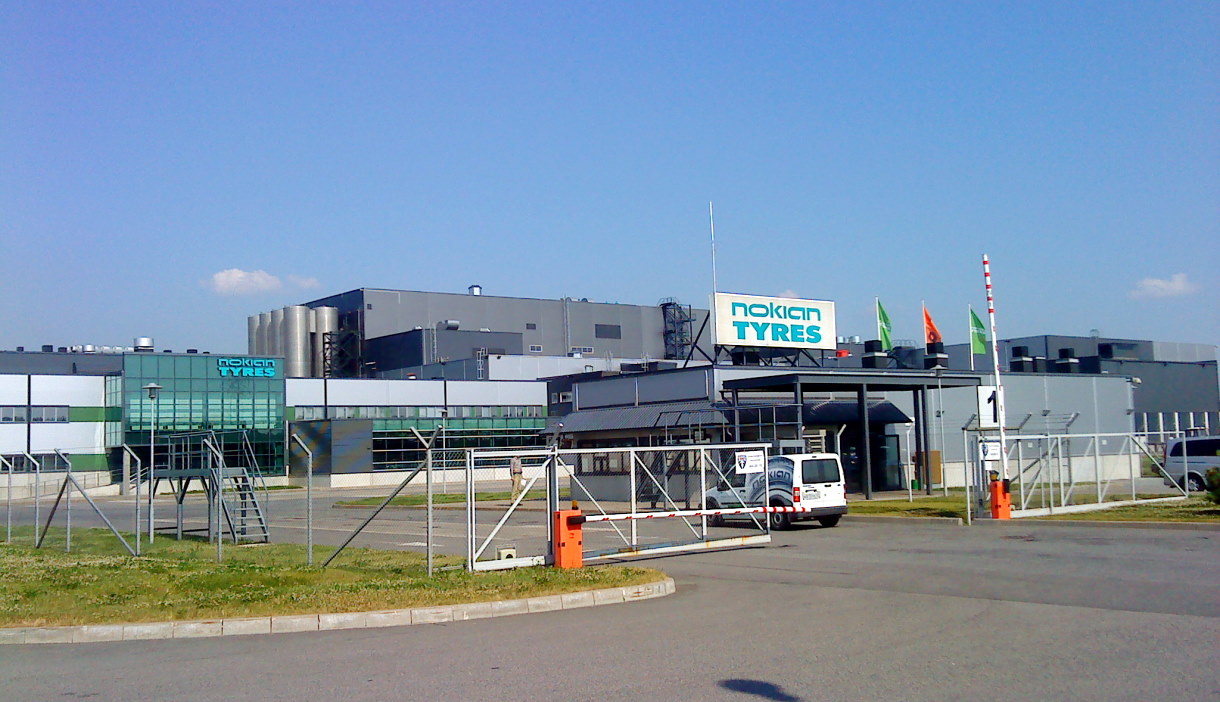 Завод Nokian Tyres был крупнейшим экспортёром потребительских товаров из России