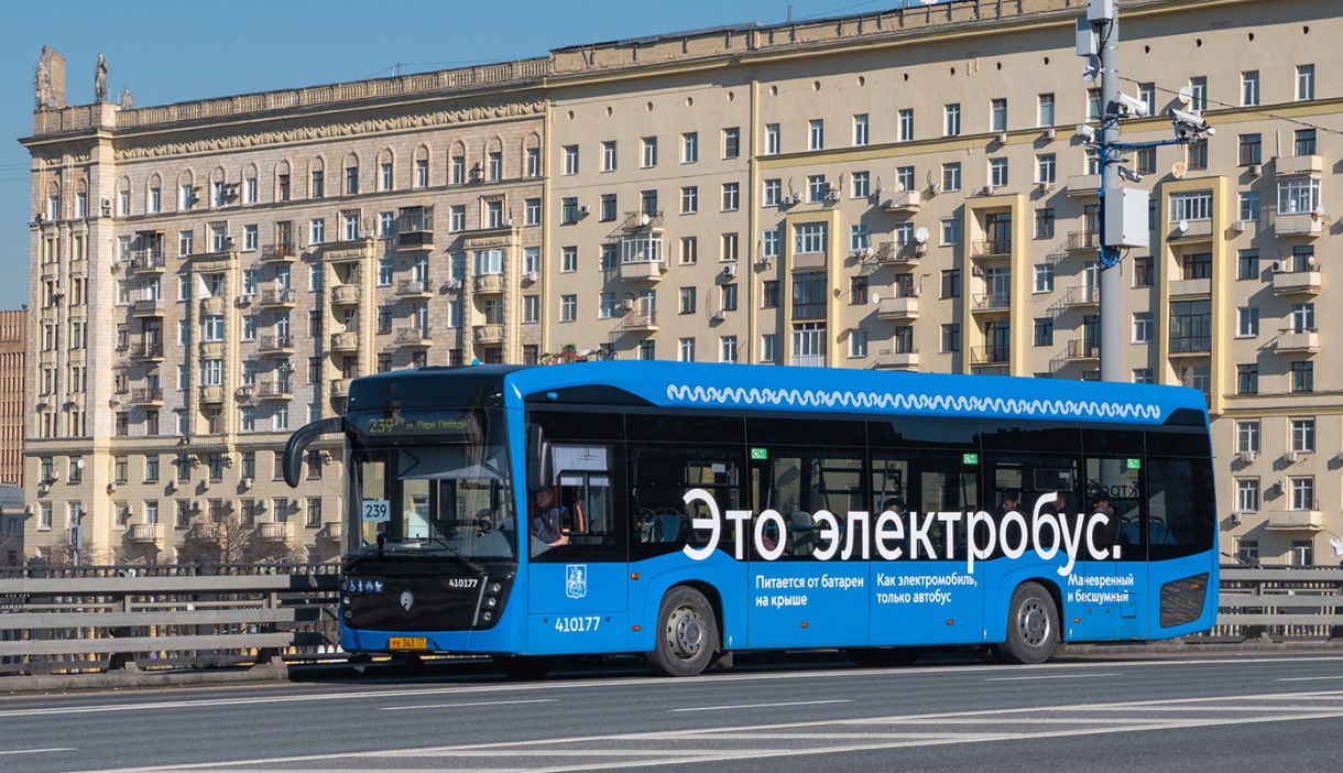 Москва начала массовый переход на электробусы в 2018 году