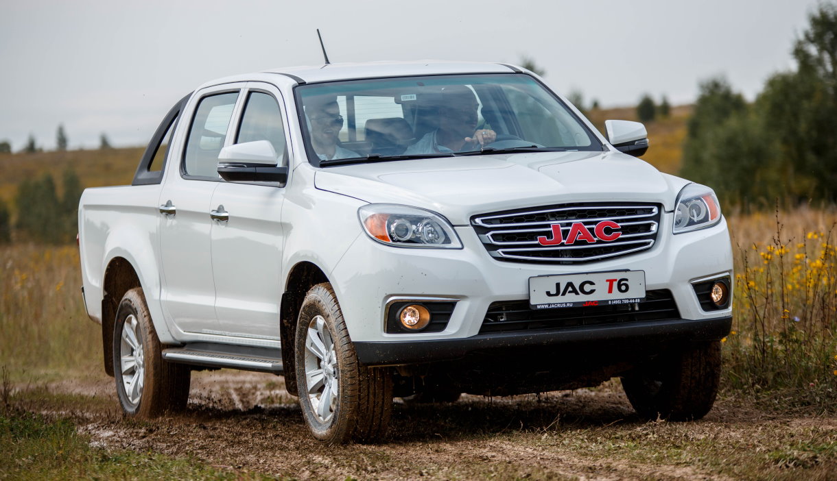 Модель JAC T6 официально продаётся в России с 2019 года