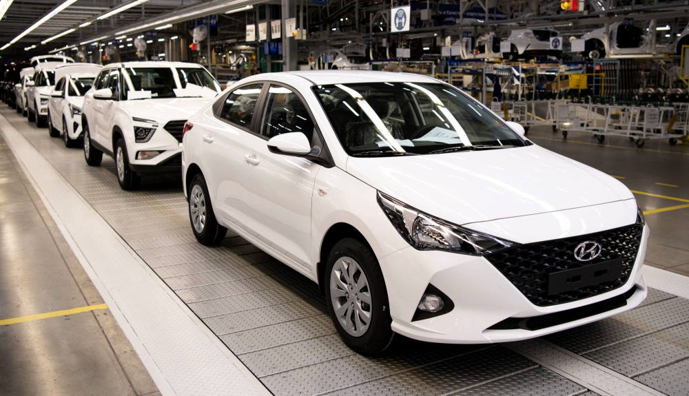 Завод Hyundai в Санкт-Петербурге вышел из простоя, но не возобновил выпуск автомобилей