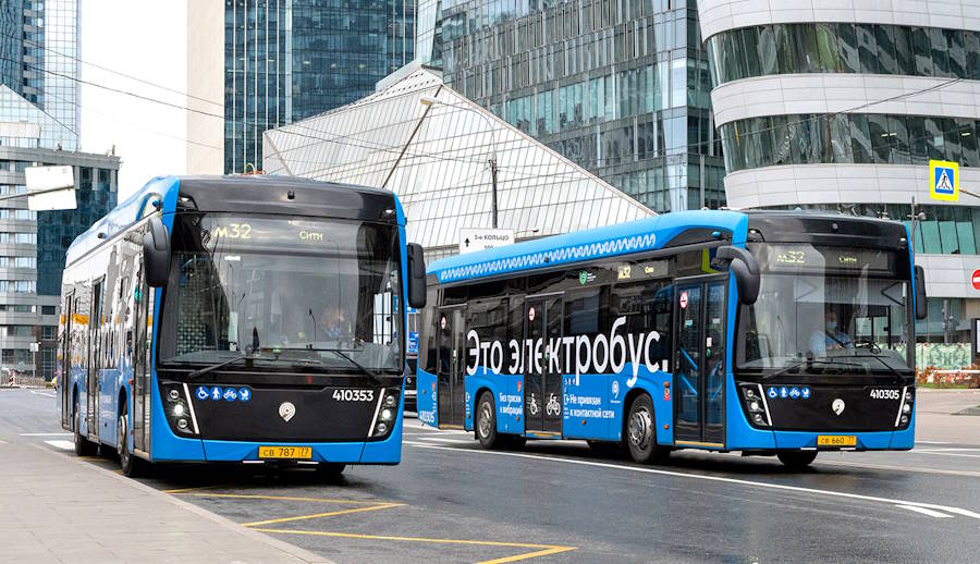 Москва потратила на закупку электробусов более 90 млрд рублей