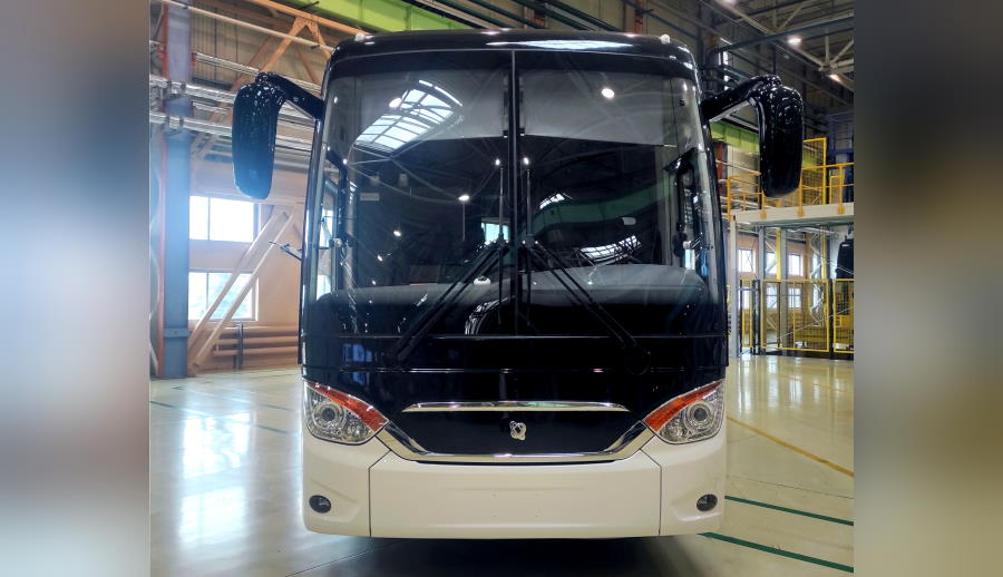 Марка Соллерс показала туристический автобус, который будут делать в Владивостоке