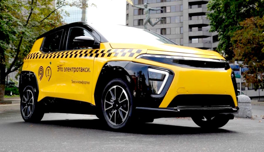 В Москве показали такси будущего для городов России