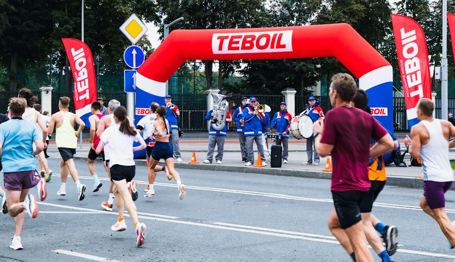 Teboil выступил партнером Московского марафона 2025