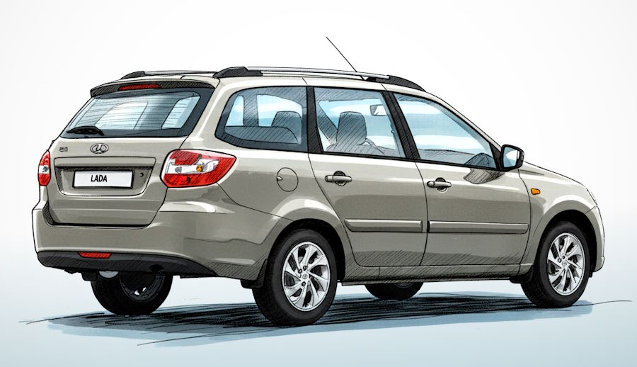 АвтоВАЗ готовит к запуску народный универсал. Это будет аналог ВАЗ-2104