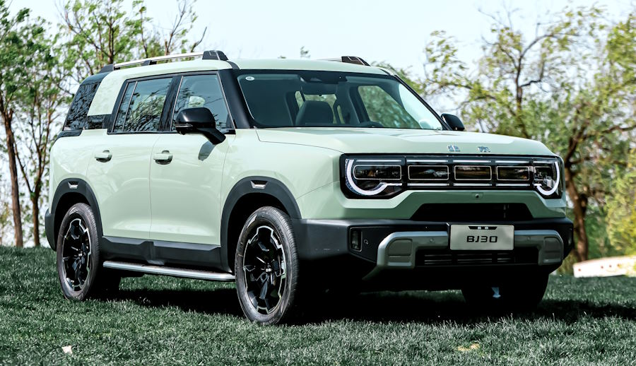 Ещё один брутальный кроссовер из Китая появится в России