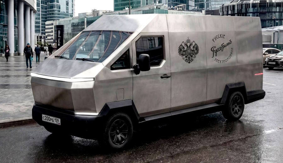 В России представлен электрический фургон Руссо-Балт — что это за машина?