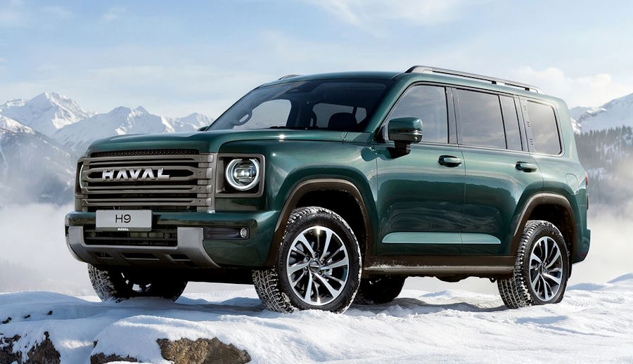 Внедорожник Haval H9 для России получил небольшие обновления
