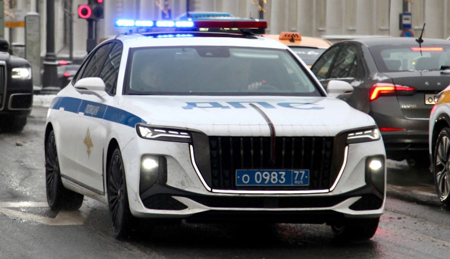 В полиции Москвы появились китайские люксовые седаны за 10 миллионов рублей