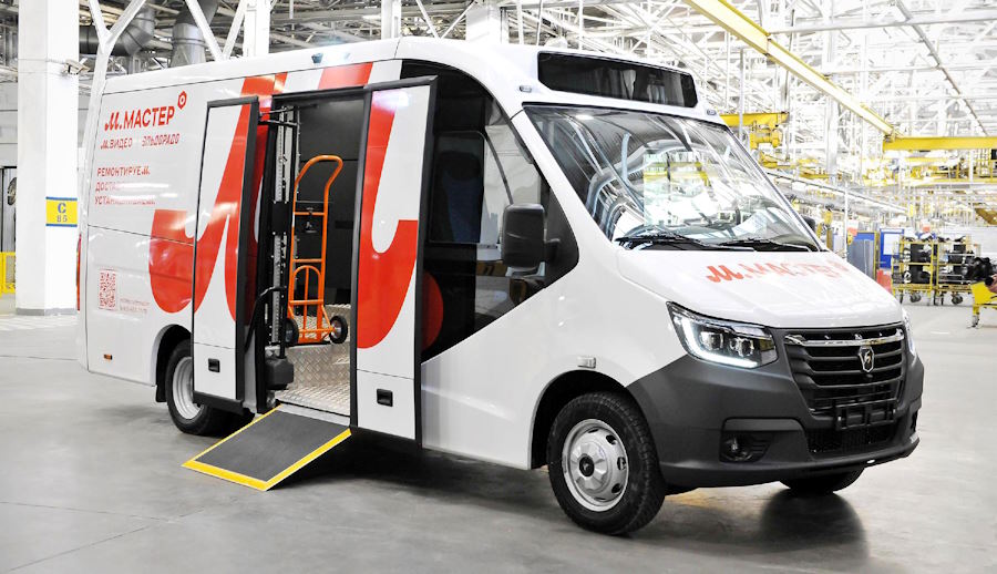 ГАЗ представил идеальный фургон для Озона и Вайлдберриса