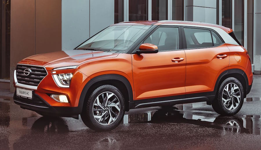 ����� ���������� ������ ����� � ��������� Solaris�HC, ������ Hyundai Creta 