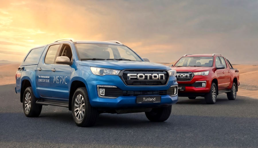 У пикапа Foton Tunland G7 для России появилась версия с механикой