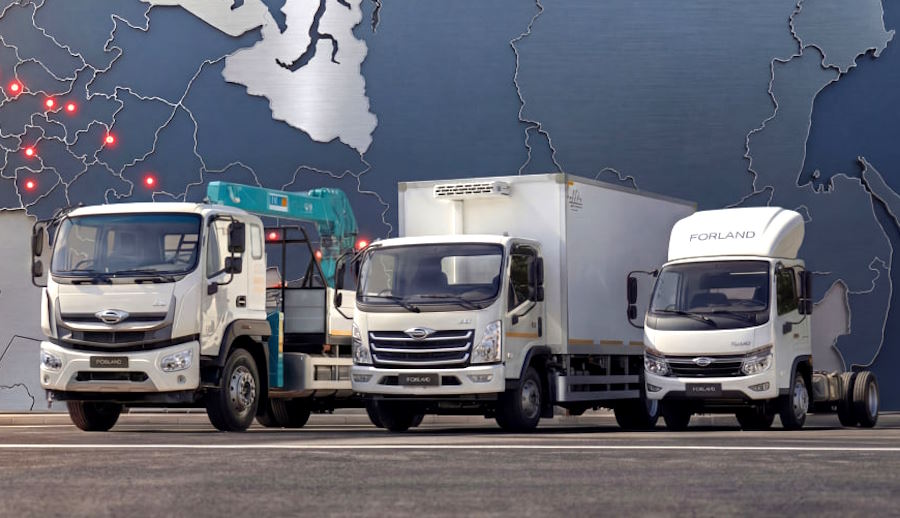 Forland укрепляет свои позиции в России на фоне роста рынка коммерческого транспорта