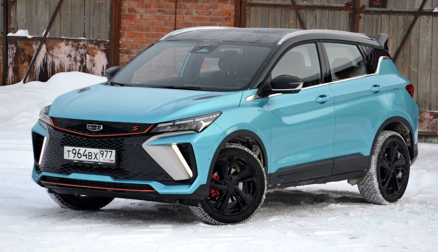 ��� �������� Geely Coolray ������� 2023 ����, ������������� � ������ �� ������� �����