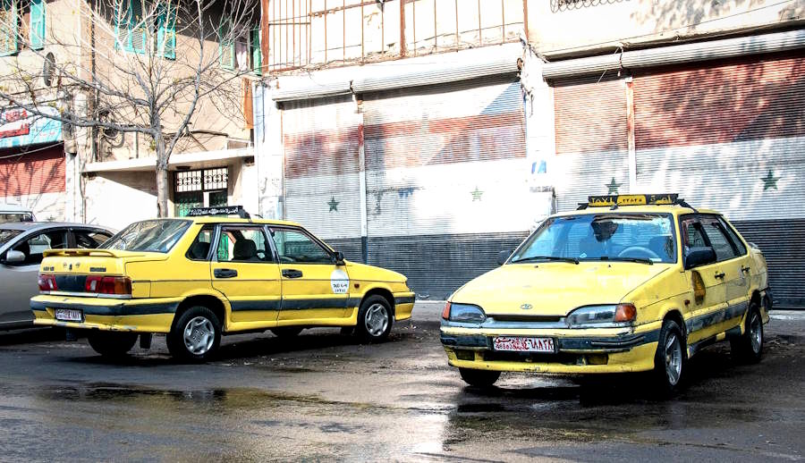 Русские автомобили на дорогах разрушенной Сирии — много фото