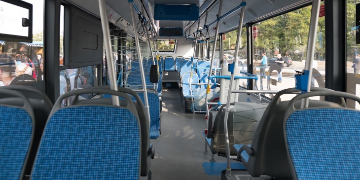 Московские электробусы рассчитаны на перевозку 85 пассажиров и имеют 30 мест для сидения