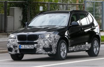 На дорогах замечен обновленный BMW X3