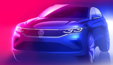 Volkswagen показал, как будет выглядеть обновлённый Tiguan