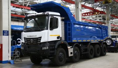 КамАЗ представил новый самосвал грузоподъёмностью 60 тонн