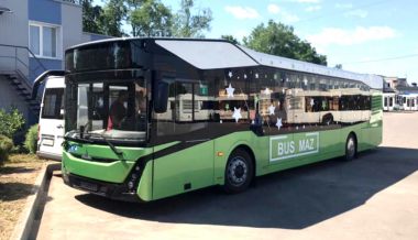 Белорусский автобус нового поколения появился в Санкт-Петербурге