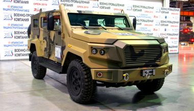 Показан новый российский бронеавтомобиль, аналог американского «Хамви»