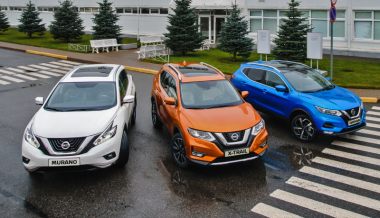 Увеличены цены на кроссоверы Nissan для российского рынка