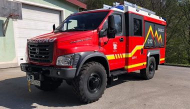 В одной из стран Евросоюза будет работать пожарный автомобиль на базе «ГАЗ Садко Некст»