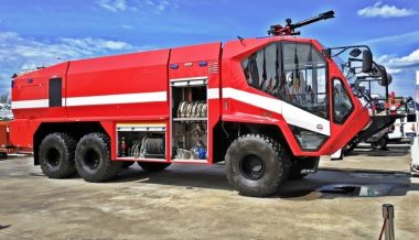 В России впервые сделали аэродромный пожарный автомобиль по мировым стандартам