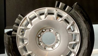 Как устроены шины для бронированного «Ауруса»: фото в разрезе