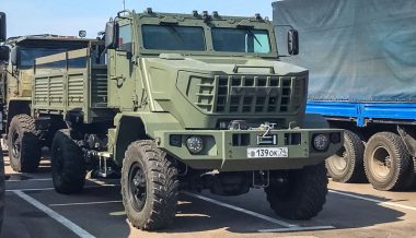 Завод «Урал» сделал новый бронированный грузовик для военных