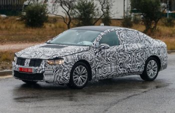 Новый седан Volkswagen Passat проходит тесты