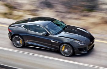 Картинки с новым купе Jaguar F-Type попали в интернет
