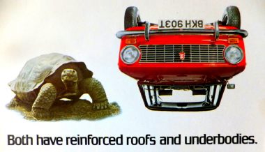 «Жигули» и черепаха. Британская реклама «Лады»