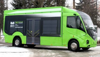 Белорусское предприятие сделало электрический грузовик на базе электробуса