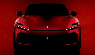 Будущий кроссовер Ferrari Purosangue: первое официальное изображение