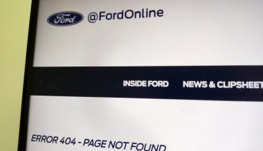 Компания Ford закрыла свой сайт для России