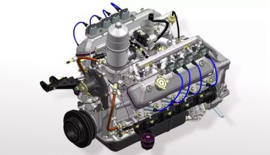 В России возобновят выпуск классических моторов V8