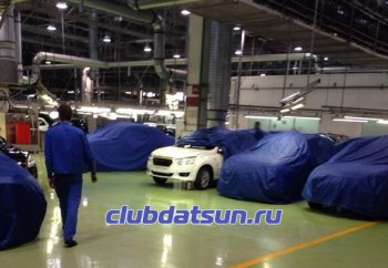 Российскую модель Datsun сфотографировали на АвтоВАЗе