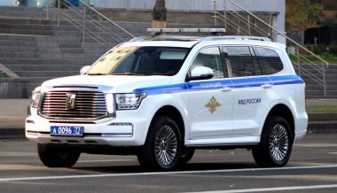 Китайский внедорожник за 7 млн рублей для российской полиции