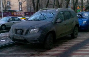 Кроссовер Nissan Terrano замечен в Москве