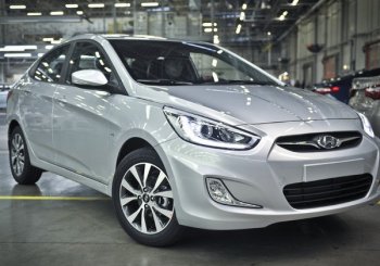 Российский завод Hyundai выпустил в прошлом году 230 тысяч машин