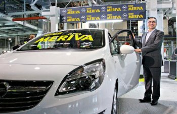 В Испании стартовало производство обновленной модели Opel Meriva