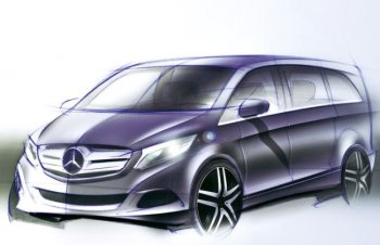 Новый Mercedes-Benz V-класса представят в четверг