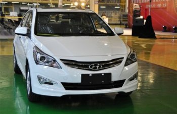 В Китае начались продажи обновленного седана Hyundai Verna