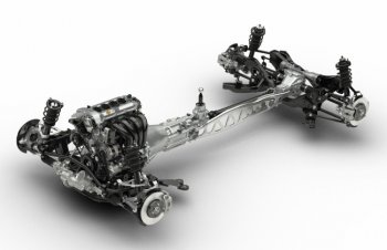 Mazda показала шасси будущего родстера MX-5