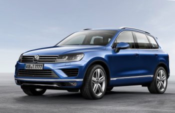 Немцы решили освежить облик модели Volkswagen Touareg