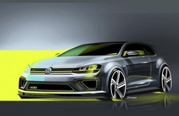 В Пекине покажут 400-сильный Volkswagen Golf R 400 Concept