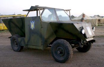 Для украинской армии собрали бронеавтомобиль «Скорпион»