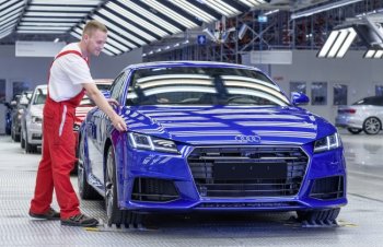 В Венгрии начали выпускать купе Audi TT нового поколения